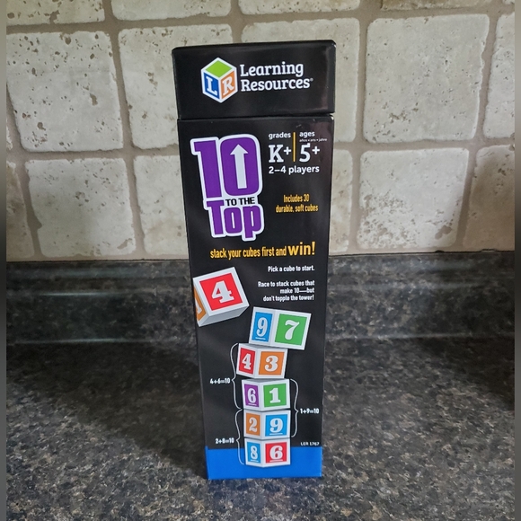 Learning Resources 10 to the Top educational Learning game - Picture 1 of 10